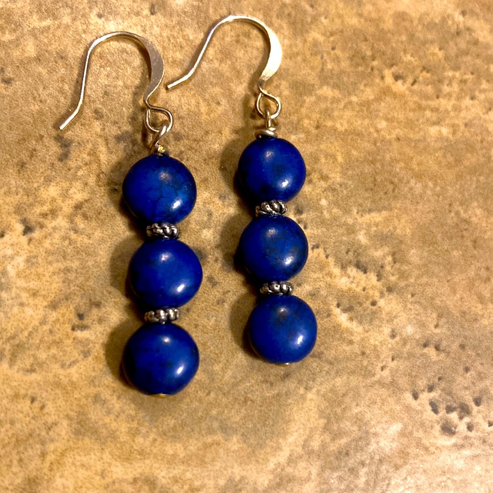 4/$20 Blue Lapis Lazuli Earrings